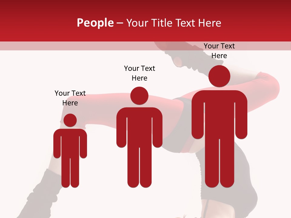 Cool Performer Flexibility PowerPoint Template