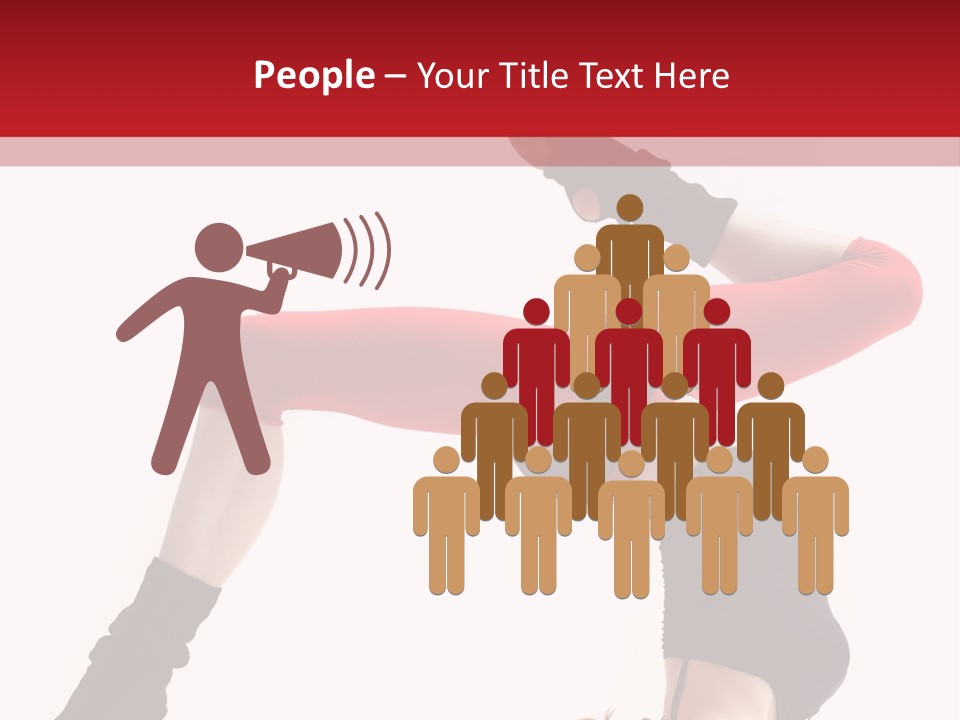 Cool Performer Flexibility PowerPoint Template