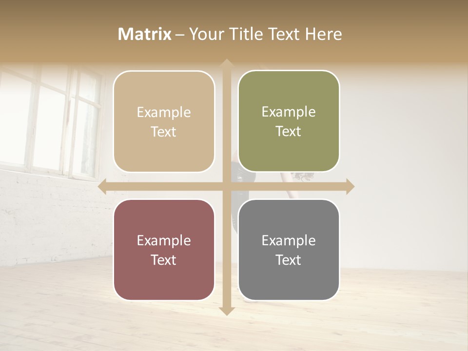 Stretching Young Passion PowerPoint Template