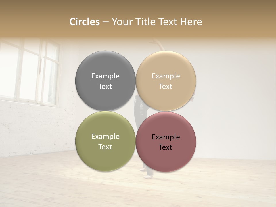 Stretching Young Passion PowerPoint Template