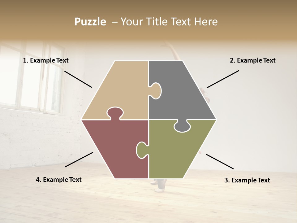 Stretching Young Passion PowerPoint Template