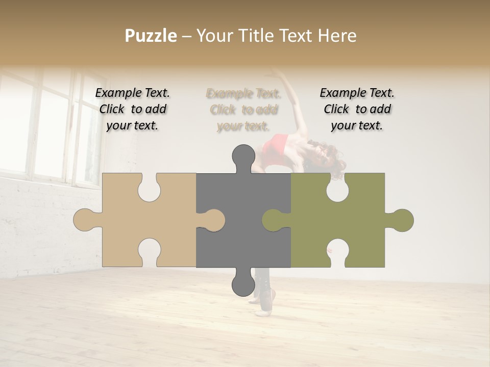 Stretching Young Passion PowerPoint Template