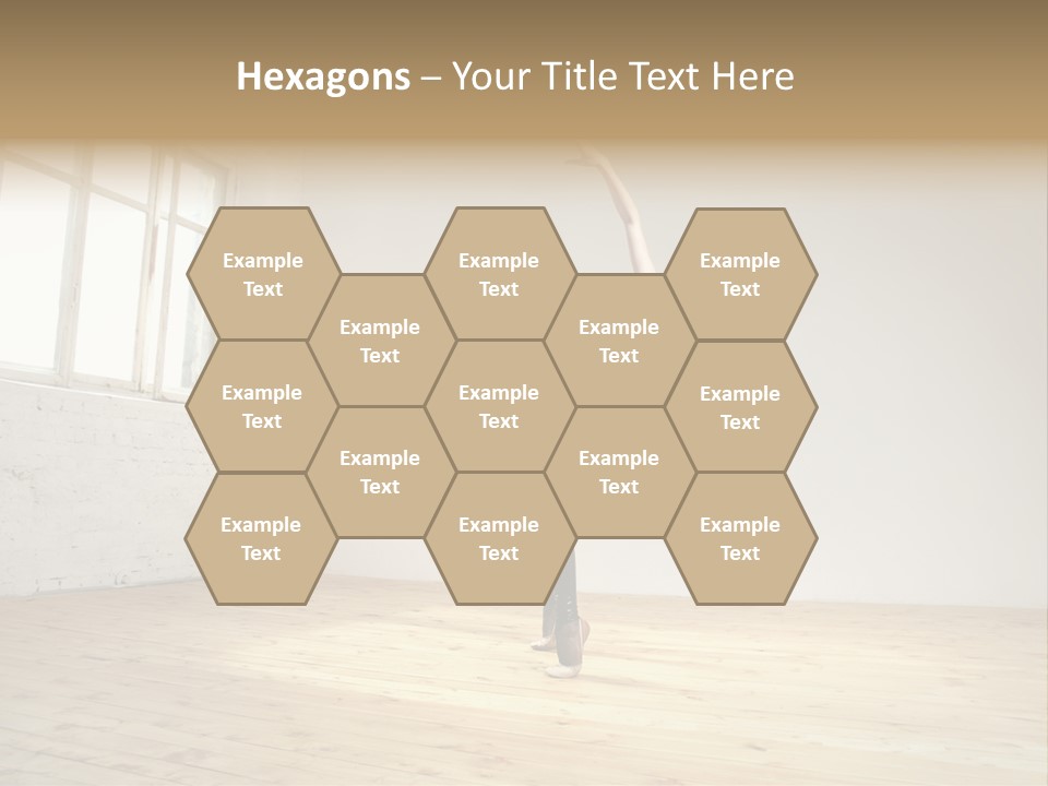 Stretching Young Passion PowerPoint Template