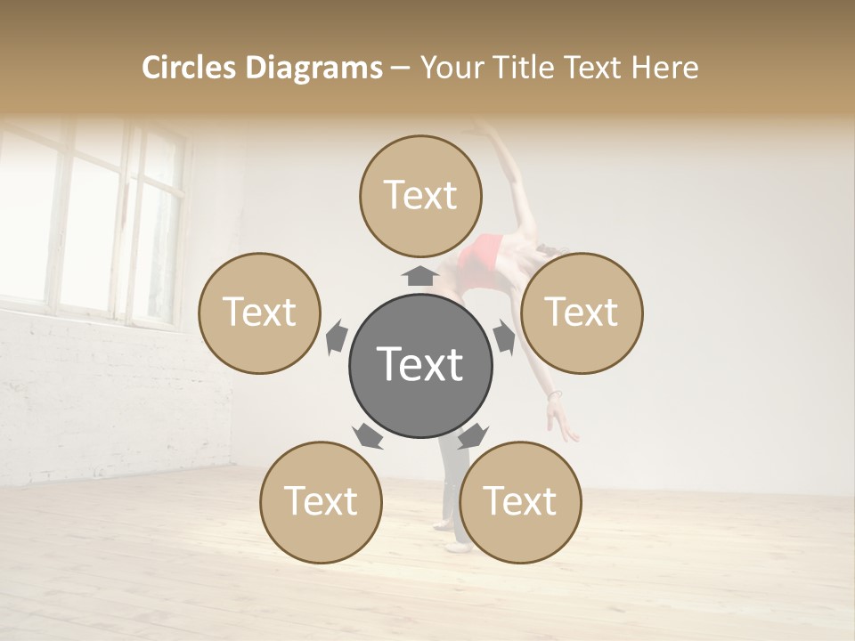 Stretching Young Passion PowerPoint Template