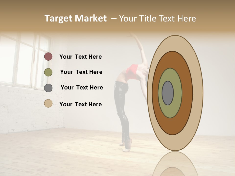 Stretching Young Passion PowerPoint Template