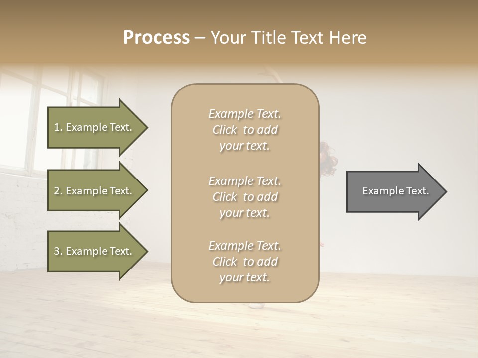 Stretching Young Passion PowerPoint Template