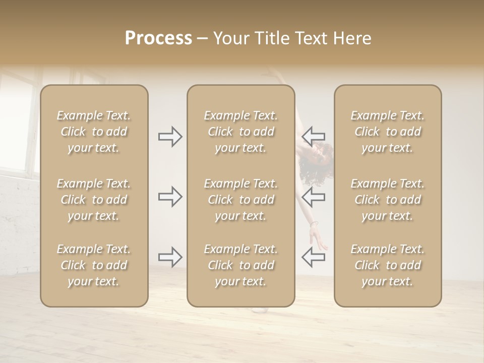 Stretching Young Passion PowerPoint Template