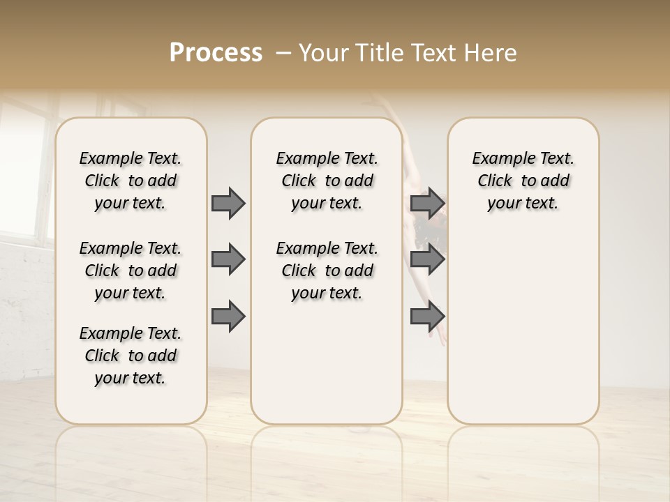 Stretching Young Passion PowerPoint Template