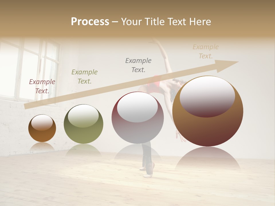 Stretching Young Passion PowerPoint Template