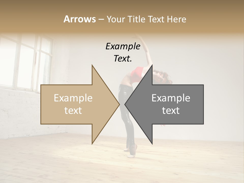Stretching Young Passion PowerPoint Template