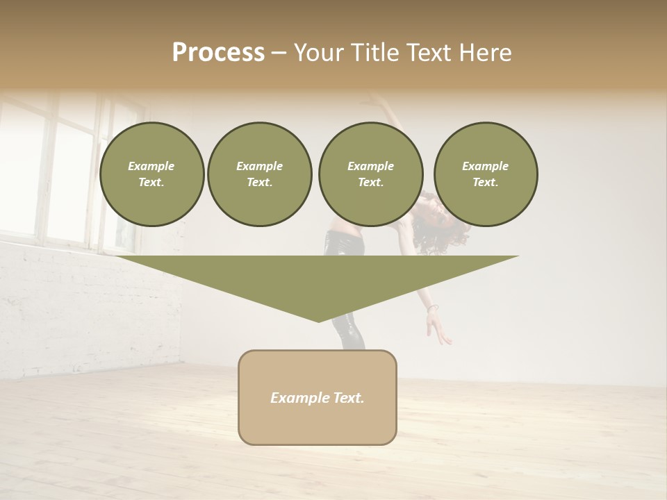 Stretching Young Passion PowerPoint Template
