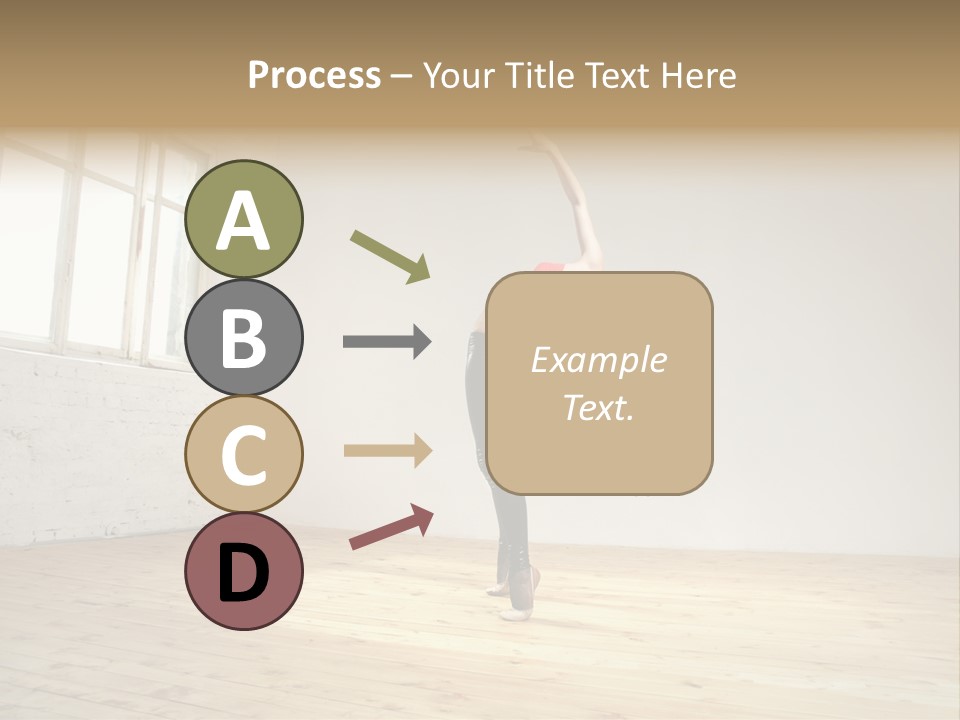 Stretching Young Passion PowerPoint Template