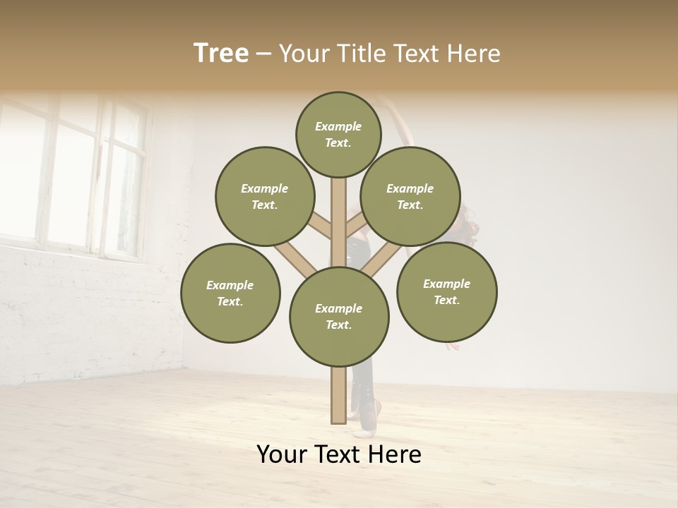 Stretching Young Passion PowerPoint Template