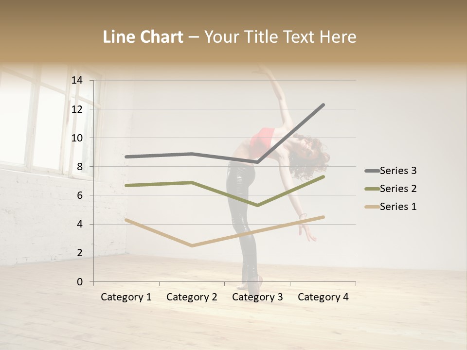 Stretching Young Passion PowerPoint Template