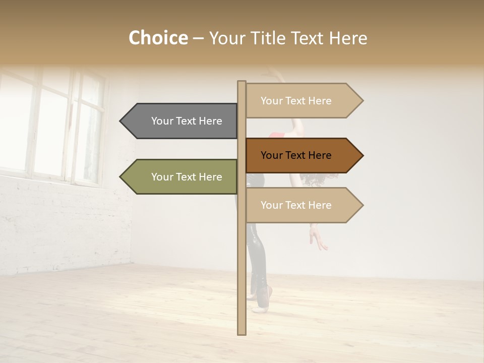 Stretching Young Passion PowerPoint Template