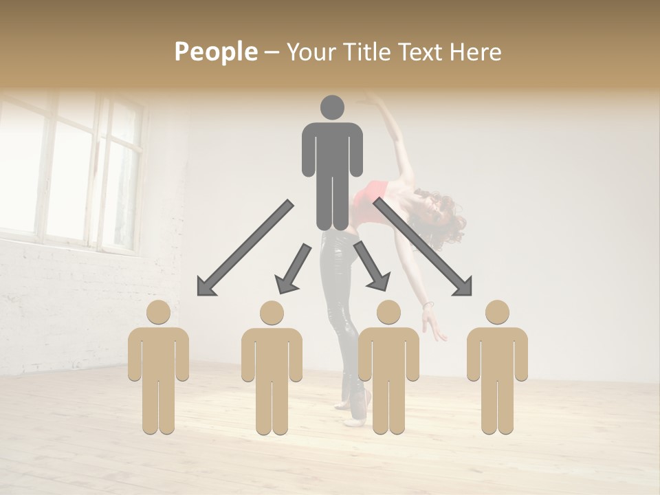 Stretching Young Passion PowerPoint Template