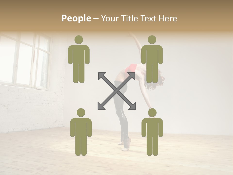 Stretching Young Passion PowerPoint Template