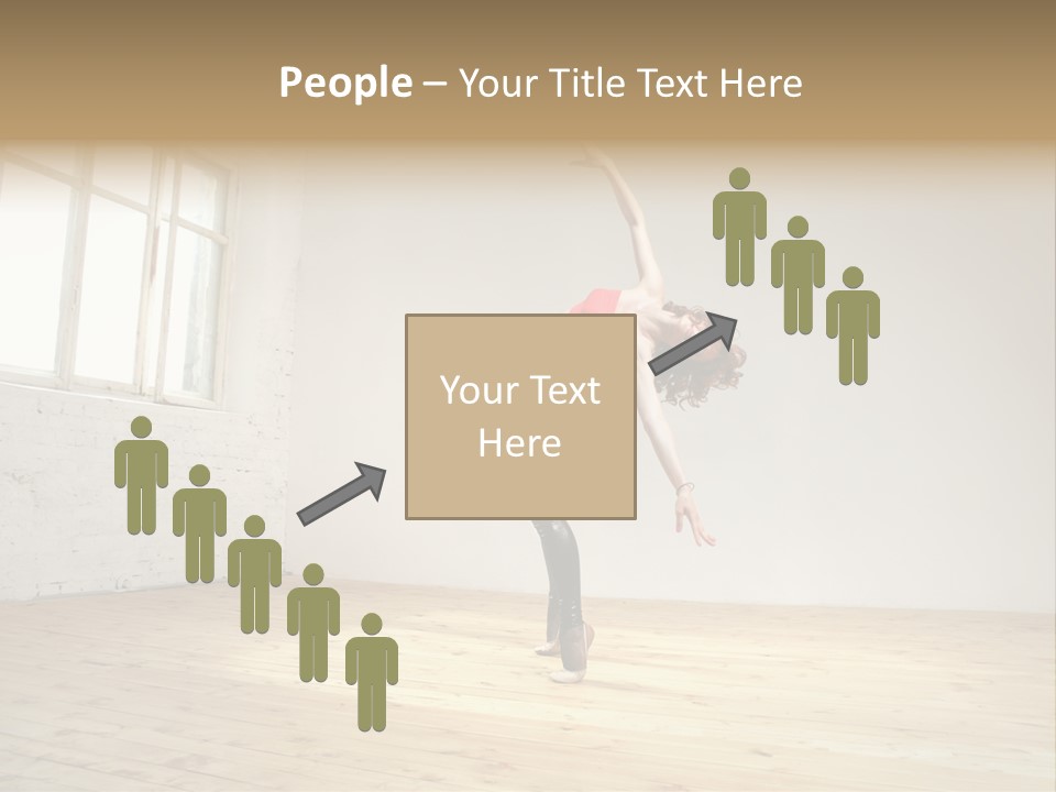 Stretching Young Passion PowerPoint Template