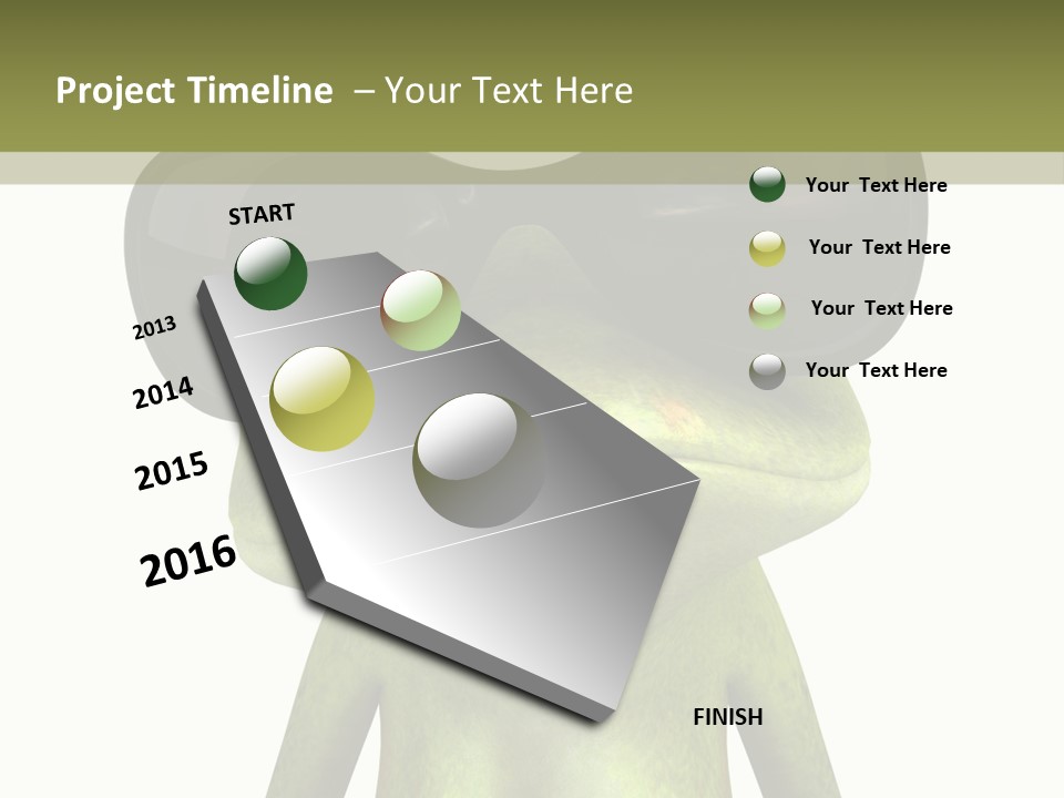 Ecosystem Sticky Toes PowerPoint Template