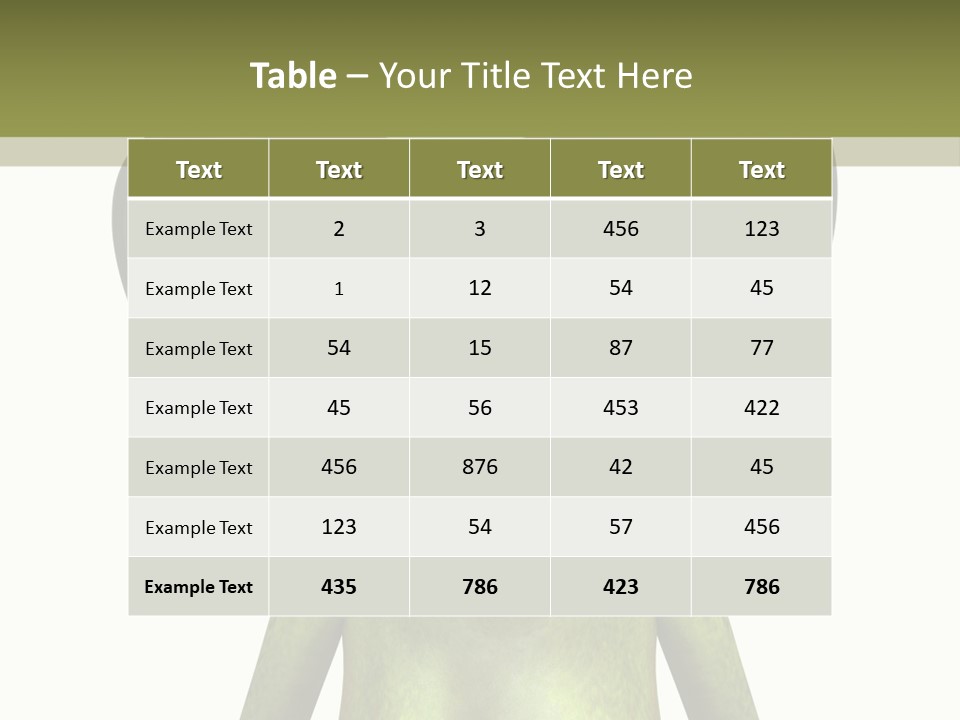Ecosystem Sticky Toes PowerPoint Template