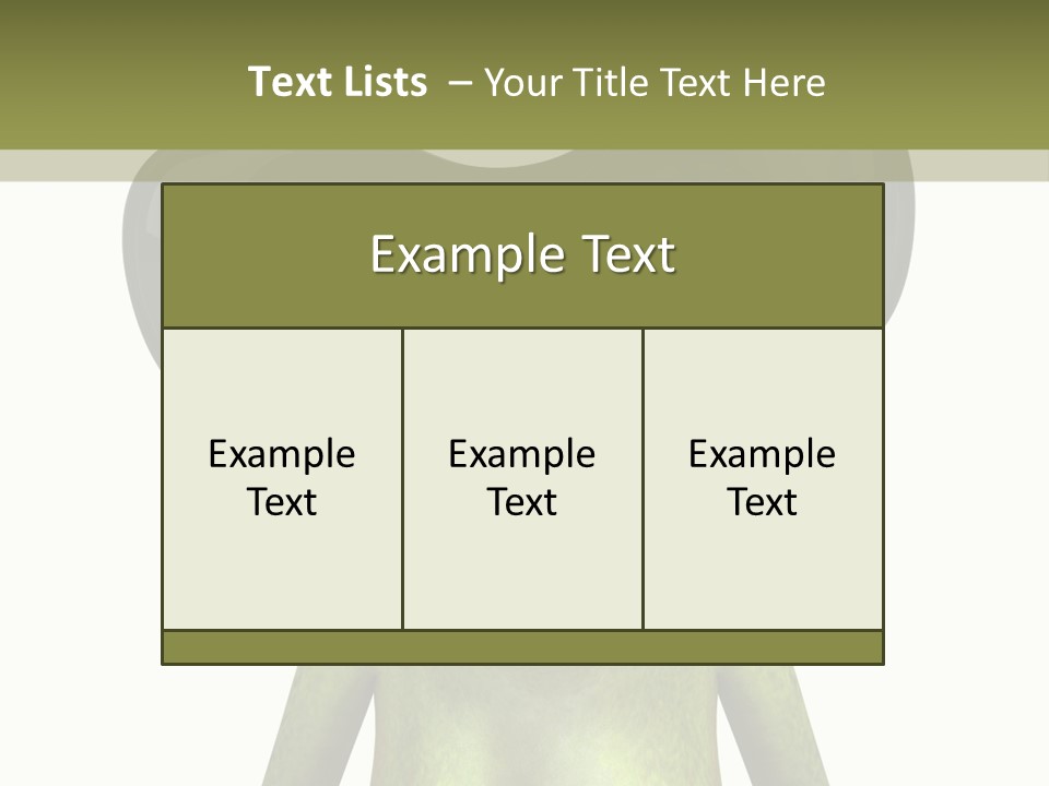 Ecosystem Sticky Toes PowerPoint Template