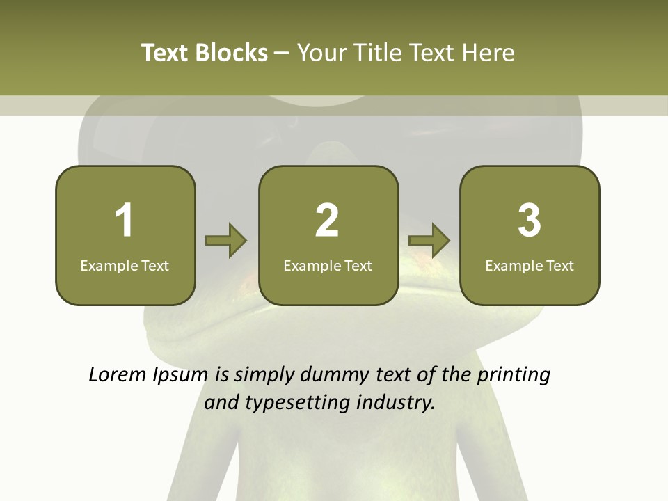 Ecosystem Sticky Toes PowerPoint Template