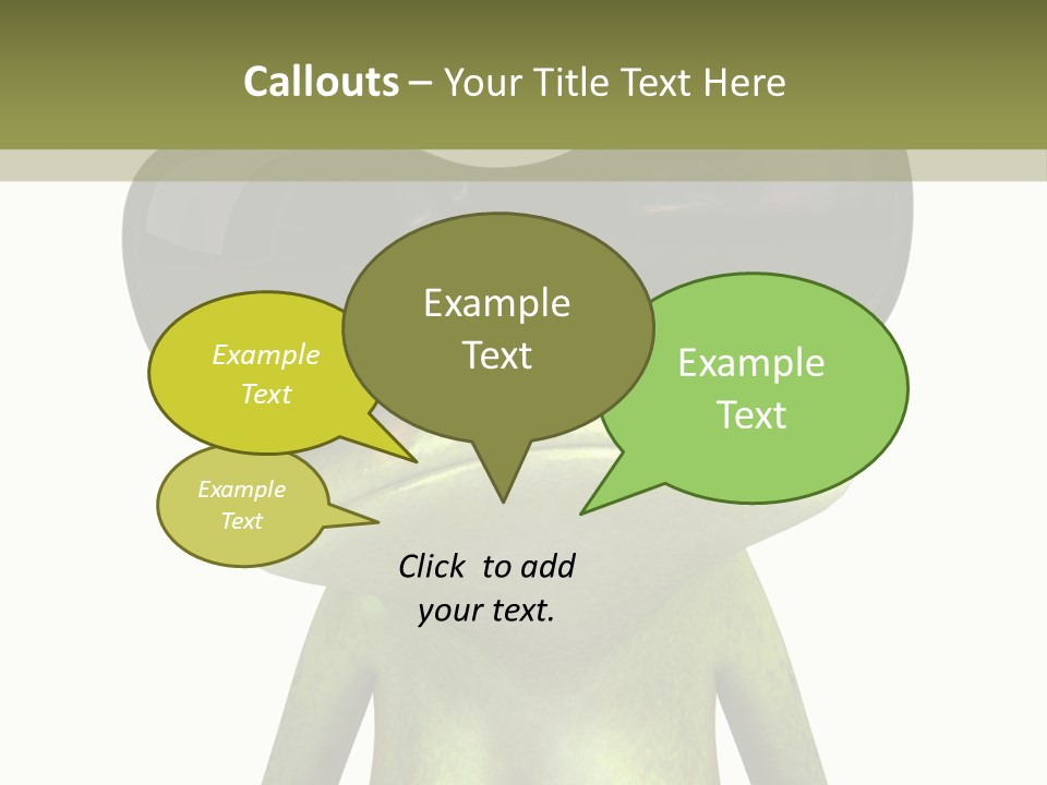 Ecosystem Sticky Toes PowerPoint Template