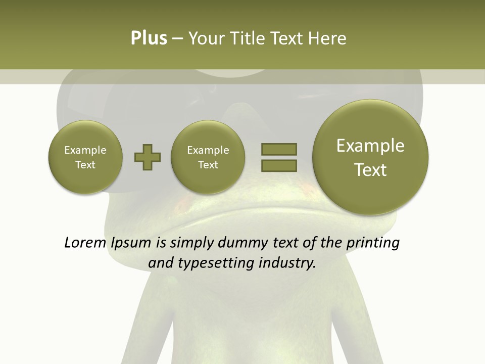 Ecosystem Sticky Toes PowerPoint Template