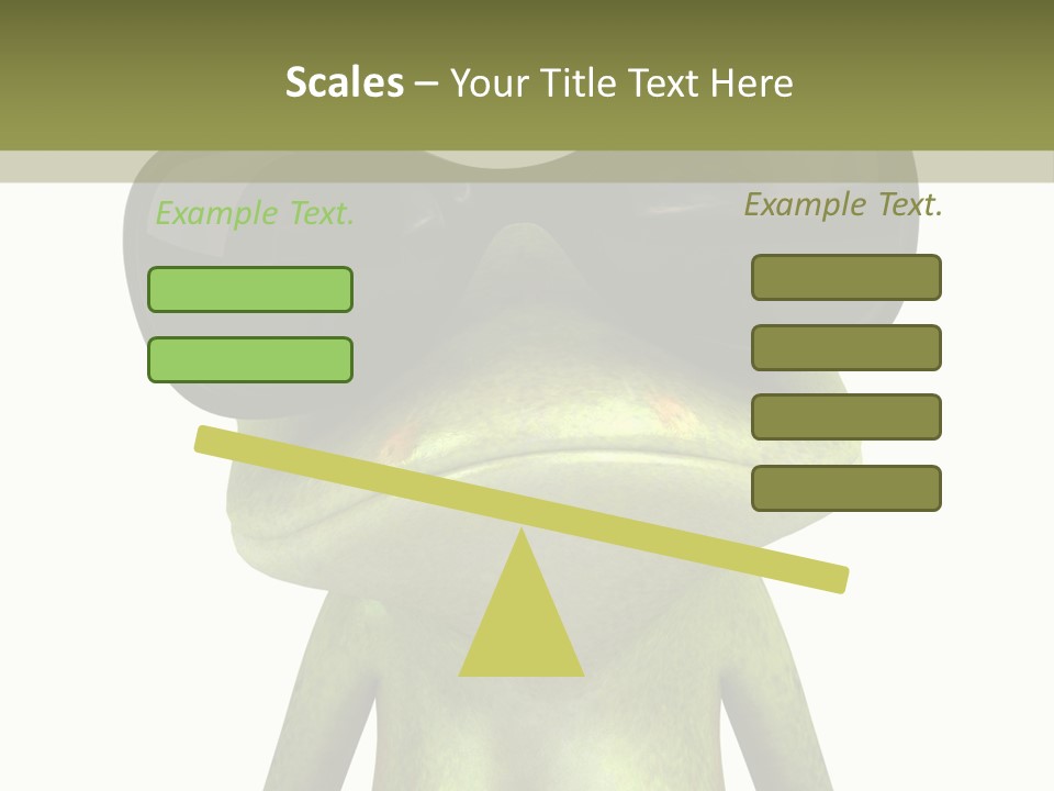Ecosystem Sticky Toes PowerPoint Template