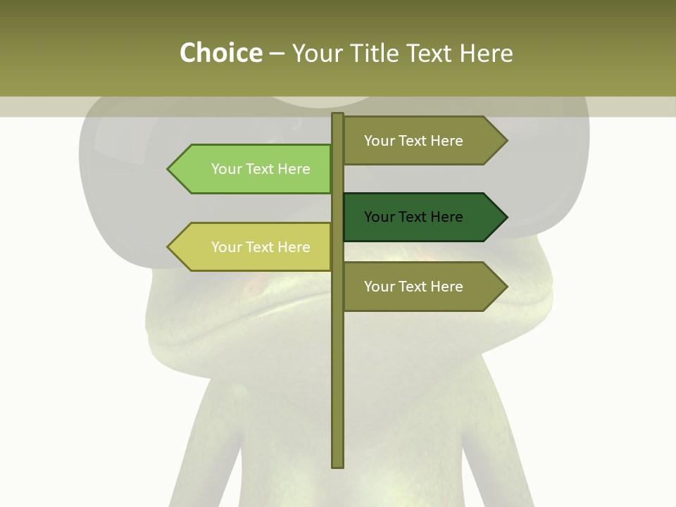 Ecosystem Sticky Toes PowerPoint Template