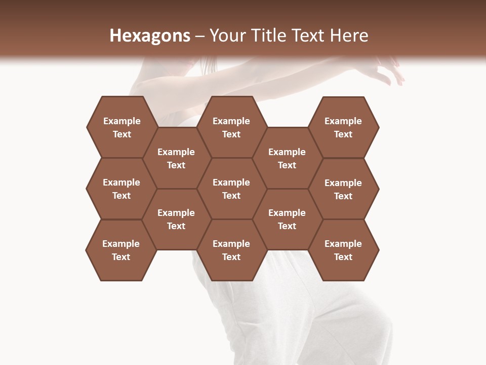 Cheerful Female Motion PowerPoint Template