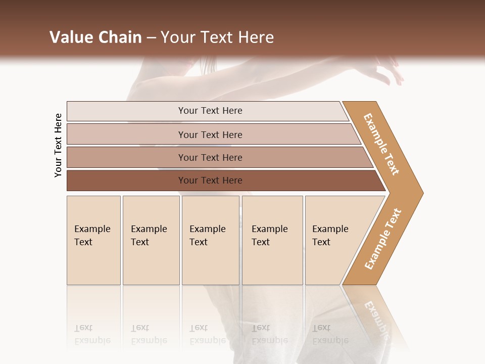 Cheerful Female Motion PowerPoint Template