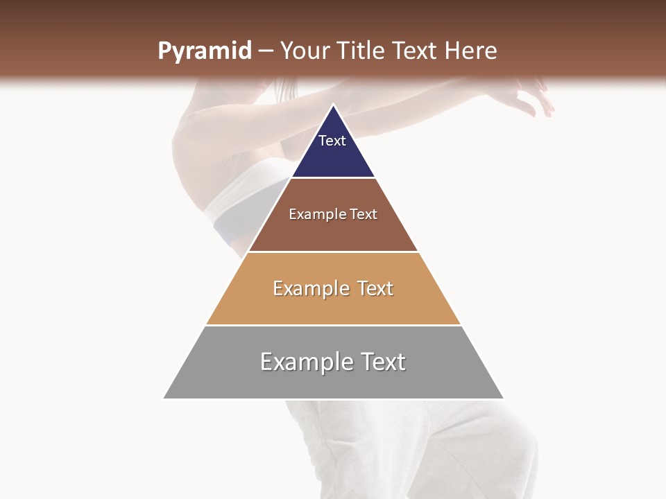 Cheerful Female Motion PowerPoint Template