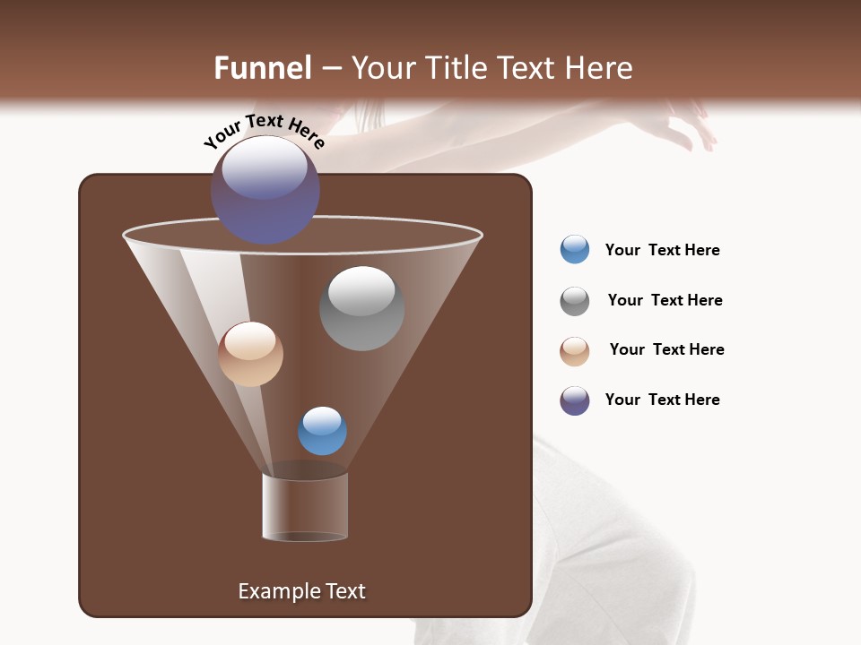 Cheerful Female Motion PowerPoint Template