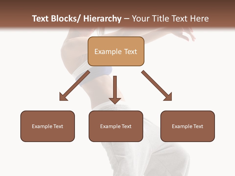 Cheerful Female Motion PowerPoint Template