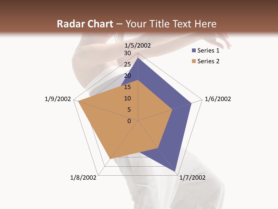 Cheerful Female Motion PowerPoint Template