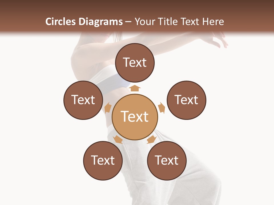 Cheerful Female Motion PowerPoint Template