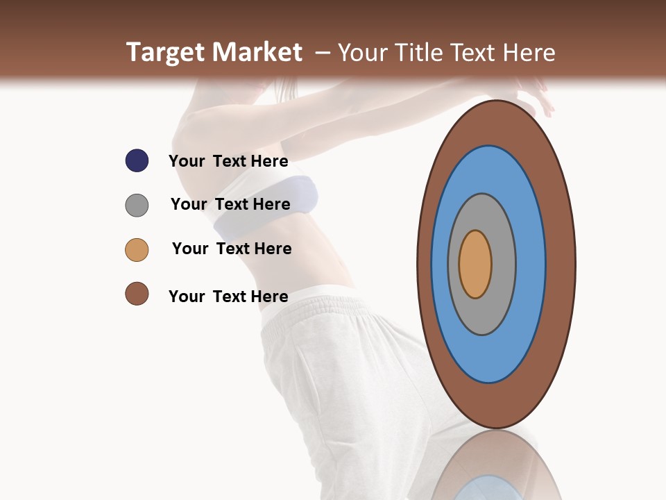 Cheerful Female Motion PowerPoint Template