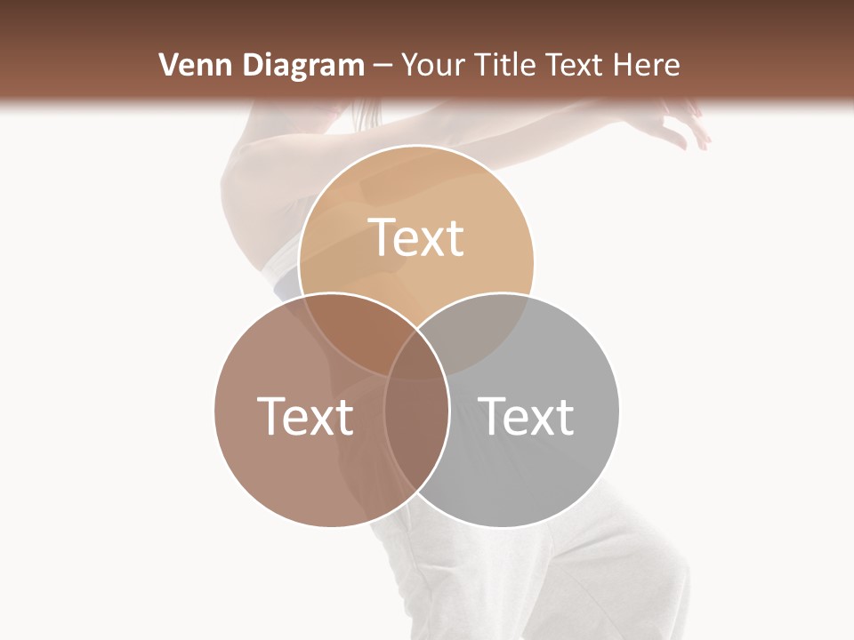 Cheerful Female Motion PowerPoint Template