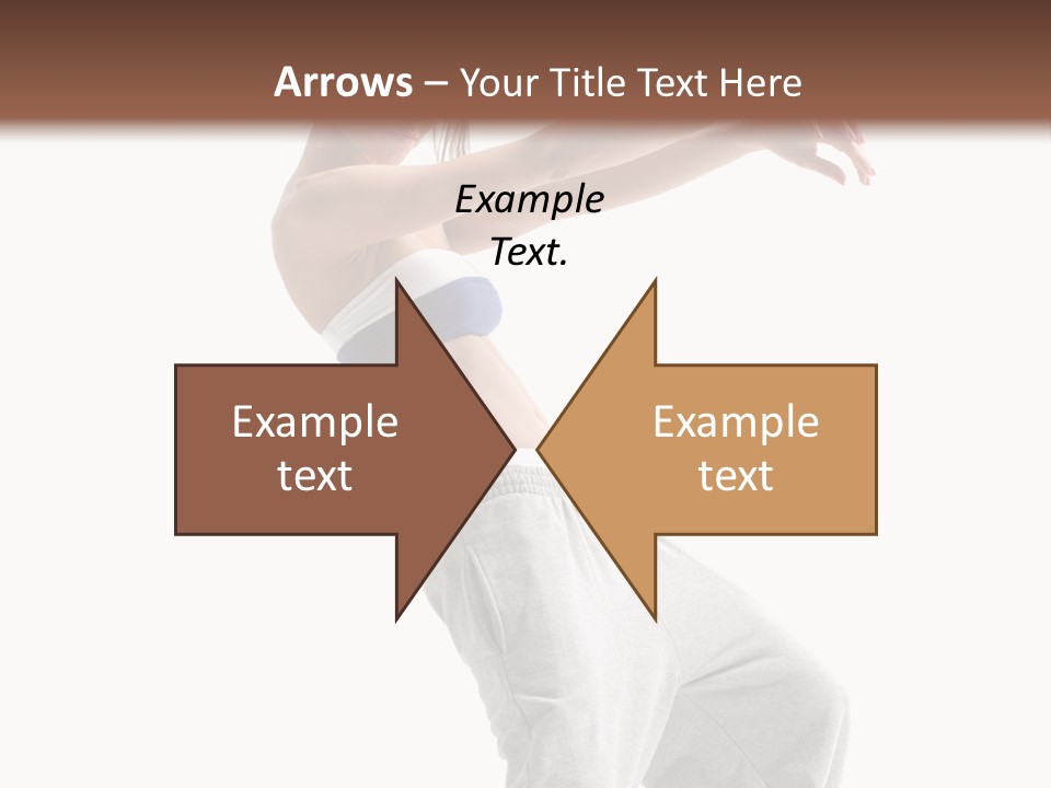 Cheerful Female Motion PowerPoint Template