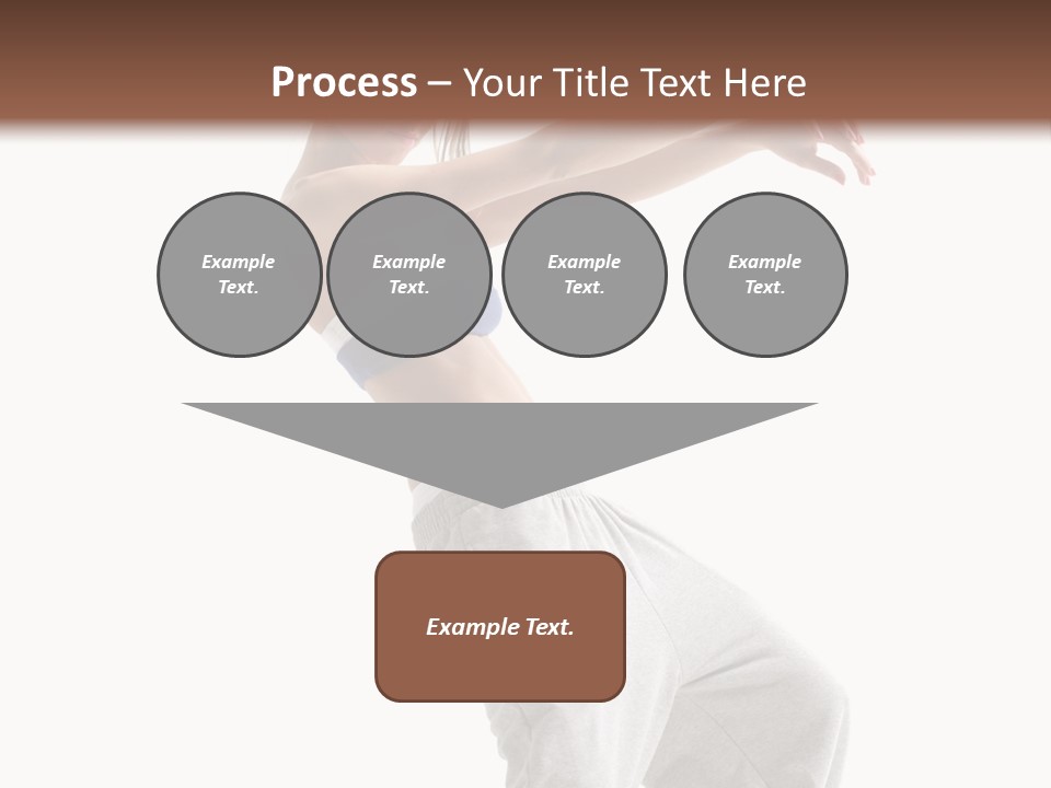 Cheerful Female Motion PowerPoint Template