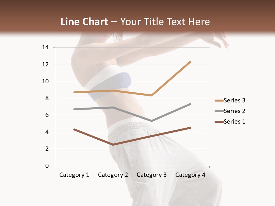 Cheerful Female Motion PowerPoint Template