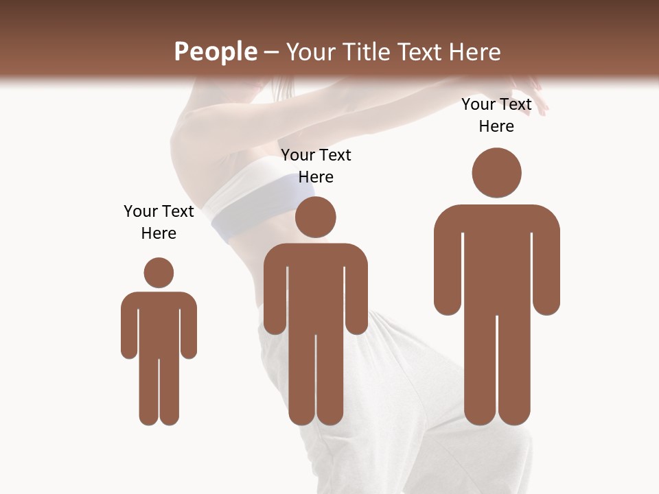 Cheerful Female Motion PowerPoint Template