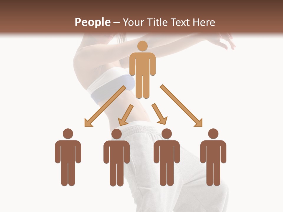 Cheerful Female Motion PowerPoint Template