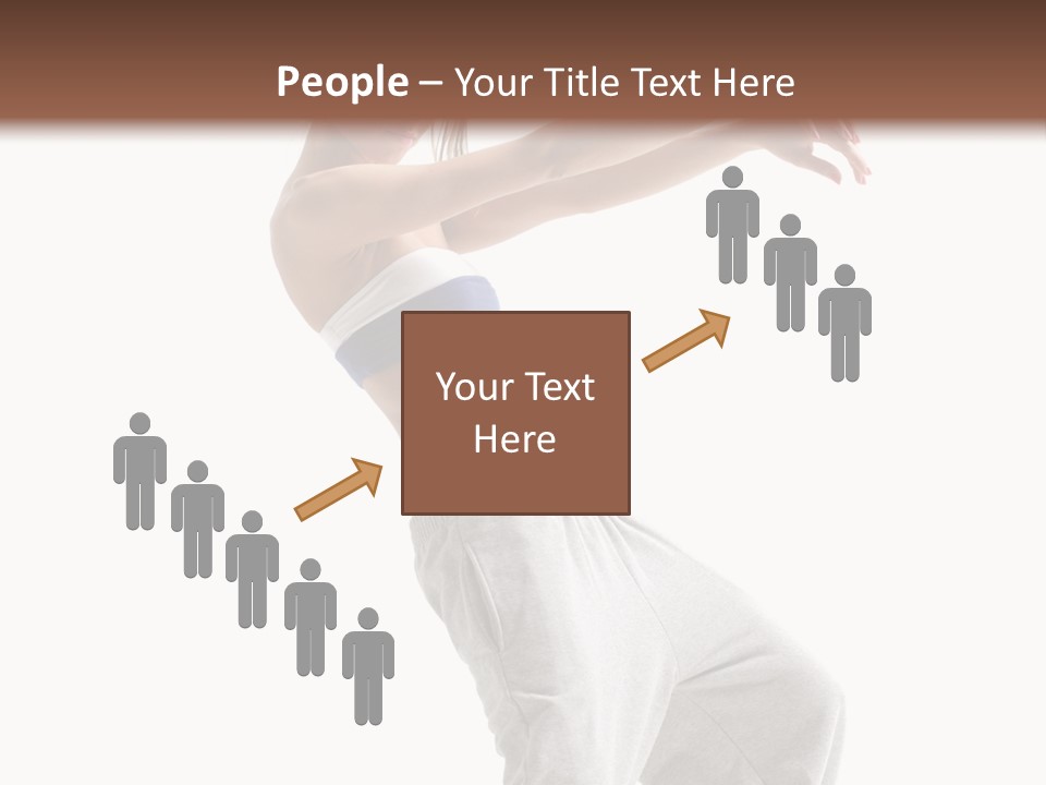 Cheerful Female Motion PowerPoint Template