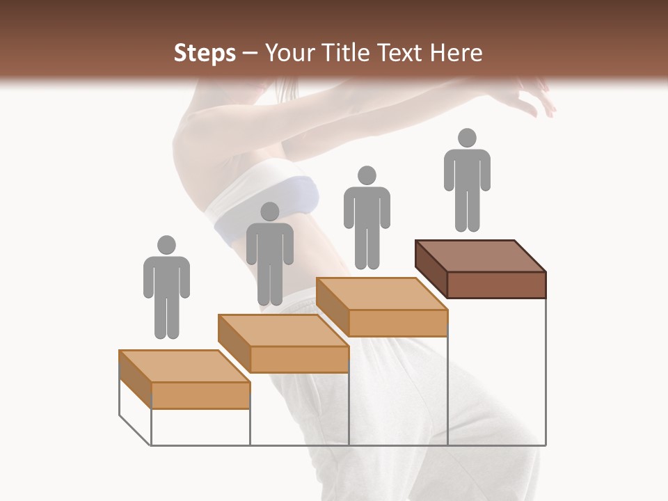 Cheerful Female Motion PowerPoint Template