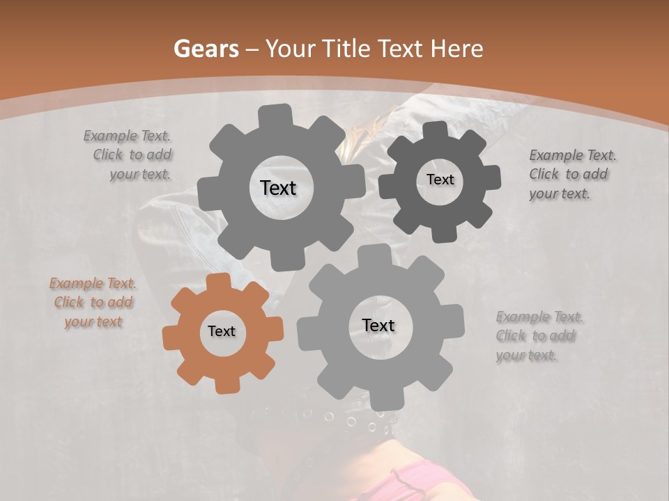 Lifestyle Active Gymnastic PowerPoint Template