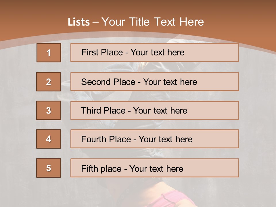 Lifestyle Active Gymnastic PowerPoint Template