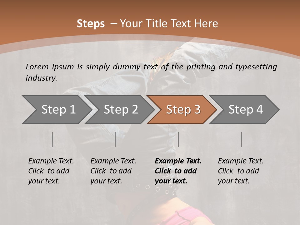 Lifestyle Active Gymnastic PowerPoint Template