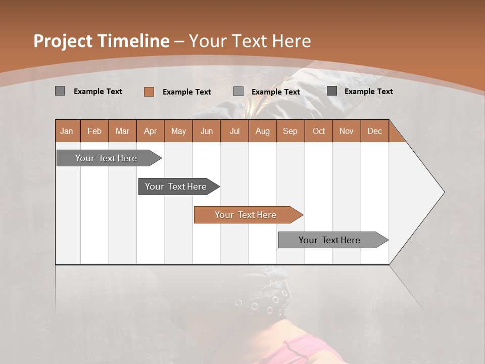 Lifestyle Active Gymnastic PowerPoint Template